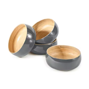 Bol à salade moderne de taille personnalisée en bambou filé écologique le plus vendu pour la maison, le restaurant fait à la main au Viet Nam, vente en gros - Product Image 1