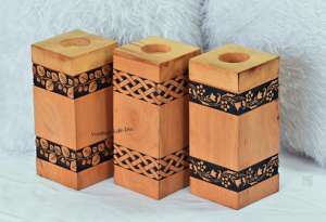 โกศไม้ระดับพรีเมี่ยมสำหรับผู้ใหญ่มนุษย์และสัตว์เลี้ยงขี้เถ้าศพทำจากธรรมชาติ - Product Image 6