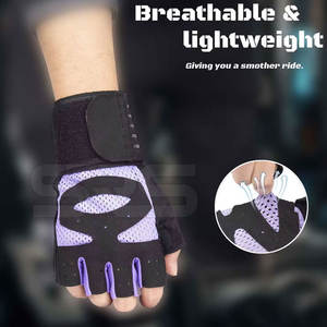 Gants de musculation et de gymnase d'haltérophilie personnalisés légers avec support de poignet Gants d'haltérophilie durables - Product Image 2