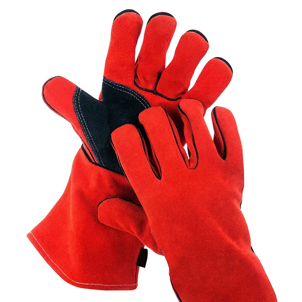 Premium quality New design fire men safety gloves 2023 Fire retardant gloves heat protection workmen gloves