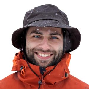 <b>Waterproof</b> Windproof Fleece Lined Warm Winter Unisex Bucket Hat Outdoor Activities <b>Sunscreen</b> Quick Dry - Product Image 1