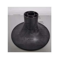 Corne de haut-parleur en plastique 235*126mm, guide d'ondes pour tweeter, pour haut-parleur coaxial de 12 ou 15 pouces