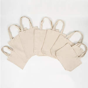 กระเป๋าผ้าใบผ้าฝ้าย100% เป็นมิตรกับสิ่งแวดล้อมกระเป๋าโท้ทผ้าคอตตอนออร์แกนิคธรรมชาติสไตล์เรียบง่ายน่ารักรีไซเคิล - Product Image 4