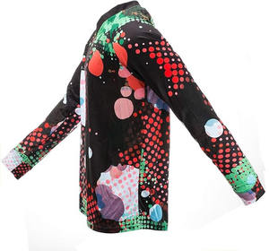 Vente en gros de maillot de cyclisme à manches longues pour hommes à séchage rapide derniers vêtements de sport de motocross pour VTT hiver grande taille imprimés - Product Image 4