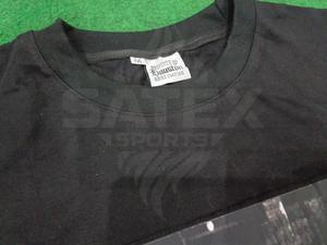 Camiseta Negra Extra Grande, Impresión de Serigrafía Personalizada, Ecológica, de Secado Rápido, Camiseta de Algodón para Hombre de Alta Calidad - Product Image 4