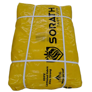 Doublures de cargaison imperméables de tissu de bâche simple de quantité en vrac la plus demandée pour la couverture de charge de camion et l'arrimage de transit - Product Image 1