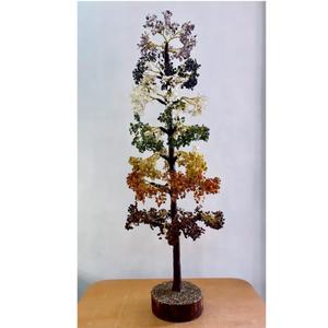 Gros Quartz Poli Sept Chakra Arbre Écologique Grande Fée 5000 Perles pour la Décoration de la Maison et du Bureau - Product Image 1