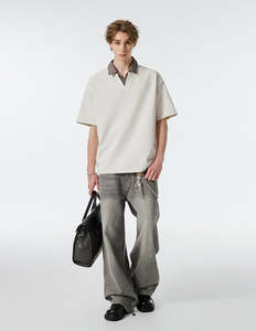 Vêtements d'été décontractés pour hommes, fabriqués directement en usine, surdimensionnés, dernière génération, haute performance, respirants, écologiques, pour l'extérieur - Product Image 4