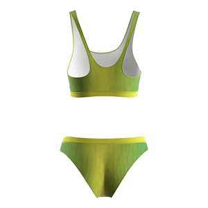 Maillots de bain pour femmes, fabrication directe d'usine, jersey écologique, logo personnalisé disponible - Product Image 2