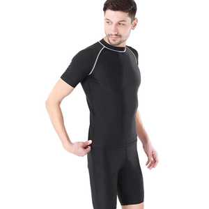 Rashguard vente en gros, manches courtes, MMA Rashguard, vêtements imprimés personnalisés, protection contre les éruptions cutanées pour hommes - Product Image 4