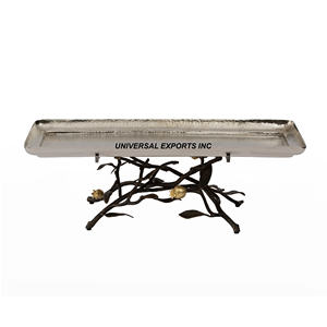 Bandeja de chocolate elegante de metal, plato de chocolate hecho a mano de excelente calidad, mesa clásica con estilo, nueva bandeja de chocolate - Product Image 2