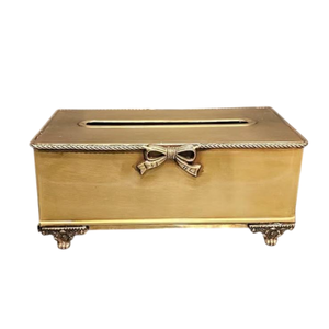 กล่องเก็บกระดาษทิชชู่และที่แขวนทิชชู่ทำจากโลหะดีไซน์ใหม่ล่าสุดสำหรับโฮมออฟฟิศ - Product Image 1