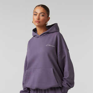 Survêtements imprimés décontractés de haute qualité pour femmes Taille personnalisée Plus Size Wholesale Logo Option pour la saison d'hiver - Product Image 3