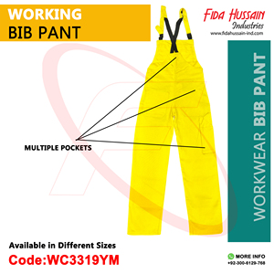 Venta caliente babero pantalón con múltiples bolsillos ropa de trabajo Nivel Superior babero pantalón mono seguridad trabajo seguridad Mono para trabajadores - Product Image 2