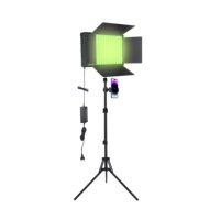Éclairage Photo LED RVB U600 pour Studio Photo, Lampe Panneau Vidéo LED pour Appareil Photo, Téléphone, Enregistrement Vidéo, YouTube, TikTok LIVE
