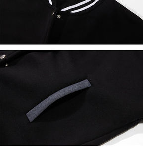 Chaqueta Universitaria Varsity Personalizada al por Mayor de Alta Calidad para Hombre y Mujer, Chaqueta Universitaria Unisex - Product Image 2