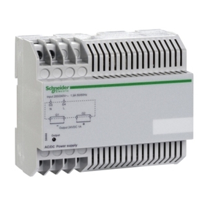 สำหรับ SCHNEIDER ELECTRIC 54443 โมดูลจ่ายไฟ AC DC แบบกำหนดค่าได้ 110VAC 50/60Hz อินพุต 24VDC 1A เอาต์พุต - Product Image 1