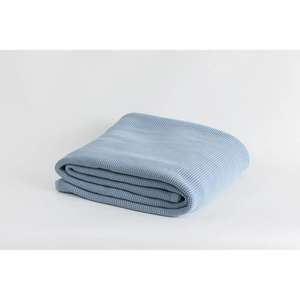 Lightweight Cotton <b>Waffle</b> <b>Blanket</b> with Smooth Texture for Everyday Relaxation on Sofa or Travel Direct From India - Product Image 4