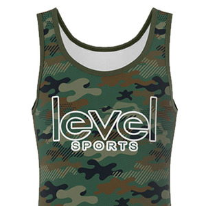 Hot Selling New Design Wrestling Singlet <b>Digital</b> Custom Logo Printing Wrestling Gear Singlet - Product Image 3