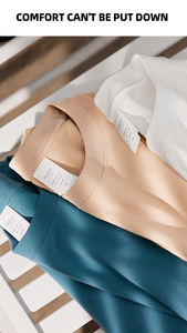 T-shirts pour hommes de haute qualité 100% coton et polyester conception personnalisée excellent prix de gros d'usine de tissu tissé - Product Image 5