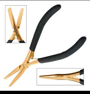 Pince d'extension de cheveux légère en acier inoxydable Bond parfait Ruban d'utilisation de salon robuste Outils d'extension de cheveux rentables - Product Image 5