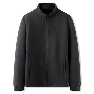 เสื้อฮู้ดซิปผ้าฟลีซจากโรงงาน รุ่นฤดูใบไม้ผลิ-ฤดูใบไม้ร่วง ปี 2026 ไซส์พลัส เสื้อโค้ทและเสื้อฮู้ดลำลองสำหรับผู้ชาย - Product Image 4