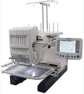 NUEVA Máquina de Bordar Comercial MB 7 de Siete Agujas, Área de Bordado de 9x7.9 Pulgadas, Pantalla Remota para Computadora, Bobina Jumbo, OEM y DIY - Product Image 1