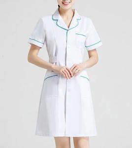 Ensembles d'uniformes de gommage, col montant, manches courtes, mode personnalisée uniforme d'hôpital médical féminin uniforme d'infirmière gommages d'infirmière - Product Image 4