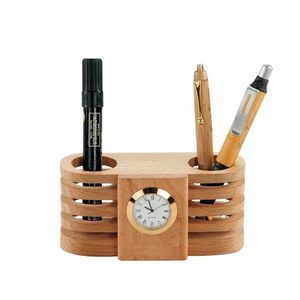 Organizador multifunción de madera de estilo clásico para sala de estar con caja de almacenamiento de reloj al mejor precio - Product Image 5