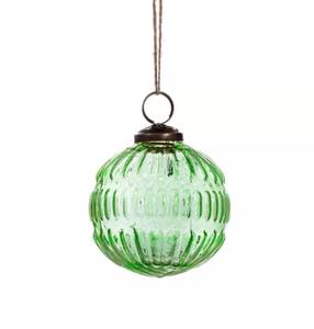 Adorno colgante redondo de cristal de lujo más vendido, decoración navideña en forma de bola de la India, ideal para decoración del hogar a un precio - Product Image 1