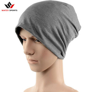 Spring Acrylic Beanie for <b>Men</b> Unisex Knitted Winter <b>Neck</b> <b>Gaiters</b> Casual Solid Hip-hop Snap Slouch Bonnet High Quality WATZY - Product Image 6