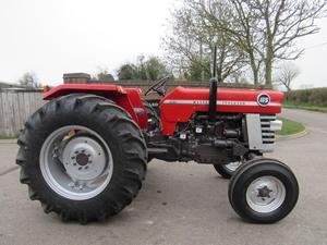 รถแทรกเตอร์ฟาร์ม Massey Ferguson 185 มีสินค้าในสต็อก / รถแทรกเตอร์มือสอง 75 แรงม้า ปี 2021 รุ่น MF185 เครื่องจักรกลการเกษตรสำหรับขาย - Product Image 1