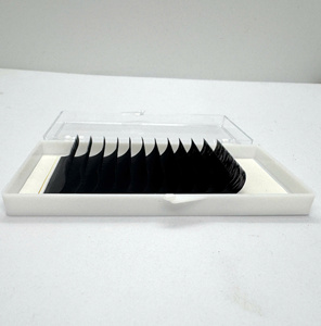 Wholesale Custom 0.05 0.07 Cashmere Long Stem <b>Premade</b> Volume <b>Fan</b> Eyelash Extension 1000 <b>Fans</b> Loose Promade <b>Fans</b> <b>Lash</b> Extension - Product Image 4