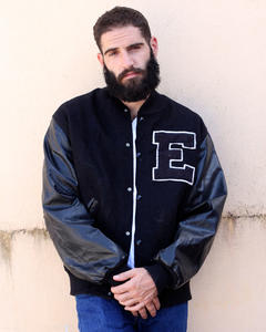 Vestes universitaires de baseball universitaire personnalisées pour hommes col montant de corps en laine d'hiver brodé/Logos Letterman en chenille sur commande - Product Image 5