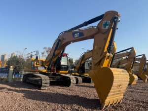 Pour pelle sur chenilles 349D, 45,26 tonnes, 100 % prête, modèle 2023, testée et inspectée, équipement de construction, moteur principal, engrenage, roulement - Product Image 3