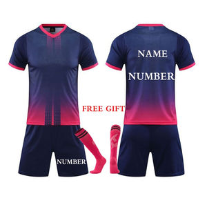 Camiseta de fútbol de manga corta para hombres y niños, uniformes de fútbol para niños y chándal para adultos y niños, conjuntos de ropa de fútbol - Product Image 6