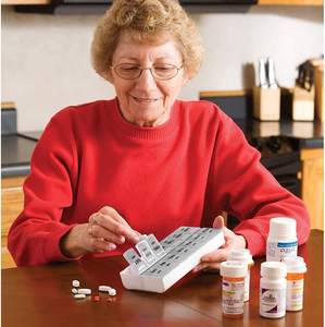 Organizador semanal de pastillas, 2 veces al día, dispensador <span class=keywords><strong>inteligente</strong></span>, <span class=keywords><strong>pastillero</strong></span> bonito, <span class=keywords><strong>pastillero</strong></span> portátil a prueba de niños, contenedor Pop - Product Image 4