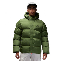 Blouson d'hiver matelassé pour homme, design personnalisé de haute qualité, à capuche, écologique, imperméable, confortable, respirant, couleur unie