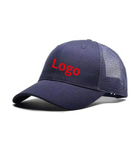 Chapeau de camionneur de Logo personnalisé de haute qualité 5 panneaux maille brodée Sport réglable Gorras 100% toile de coton nouvelle mode décontracté - Product Image 6