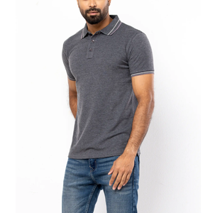 Polo pour hommes de haute qualité Slim Fit Casual Polos à manches courtes du Bangladesh - Product Image 2