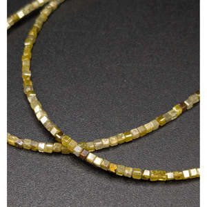 Cuentas de Diamante Amarillo Natural Multicolor Brillante de 1.5-2.5 mm, Facetadas en Forma de Cojín y Forma de Caja - Product Image 6