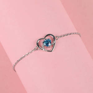 Compre una Pulsera de Plata 925 para Cada Momento, en Cualquier Momento del Día! Anillo de Oro de 14K con Forma de Corazón, Esmeralda, Diamante, Perla, Rubí, Oro Rodio, Oro Rosa - Product Image 2