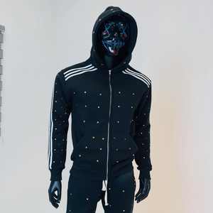 Nuevo Conjunto Deportivo de 2 Piezas con Estampado Sólido, Transpirable, para Correr, Chándal con Estampado para Invierno, Traje Deportivo para Correr en Invierno - Product Image 3