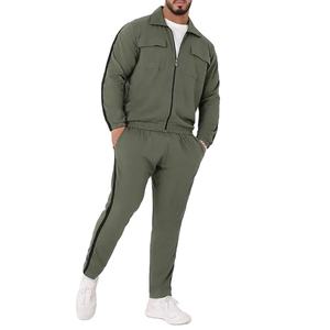 Conjuntos Deportivos Clásicos para Hombre, Estampados, de Invierno, Elegantes, Casuales, Duraderos, de Algodón Transpirable, Resistentes al Viento, HECHOS POR HS 2026 - Product Image 2