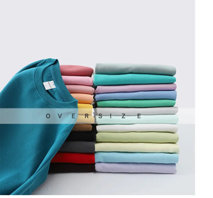 Nueva llegada de sudaderas de poliéster de algodón de talla grande para hombres y mujeres Jersey de cuello redondo de punto liso para la temporada de otoño - Product Image 6