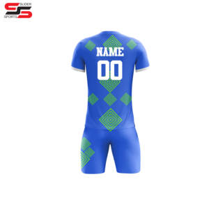 Vente en gros Ensemble de vêtements de football personnalisés pour clubs d'équipe kit de football brodé maillot de football sublimé pour hommes - Product Image 4