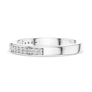 Bague en diamant de laboratoire 0,16 CT pour femme, clarté VVS-VS EF, disponible en or 18 carats, 14 carats, 10 carats et argent 925, rose, jaune - Product Image 6