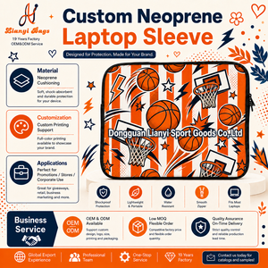 Custodia per Laptop in Neoprene Personalizzata con Logo per Regali Promozionali Aziendali con Etichetta e Confezione - Product Image 3
