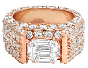 Anillo personalizado de Plata de Ley 925 Iced Out Moissanite Diamond Wedding Hip Hop Style para hombre para fiestas - Product Image 2