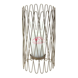 Bougie votive avec bocal en verre Hot Selling Luxury Home Decor Metal Votive High Selling Christmas Decor Metal - Product Image 5